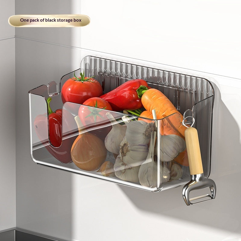 Duschregal ohne Bohren mit Ablagebox – Platzsparender Bad Organizer zur Wandmontage