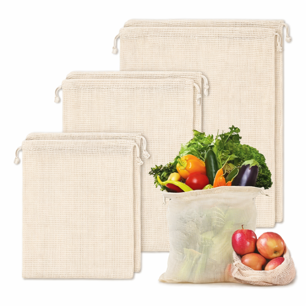 Mesh Bags for Produce, Perfect for Storing Fruits And Vegetables
