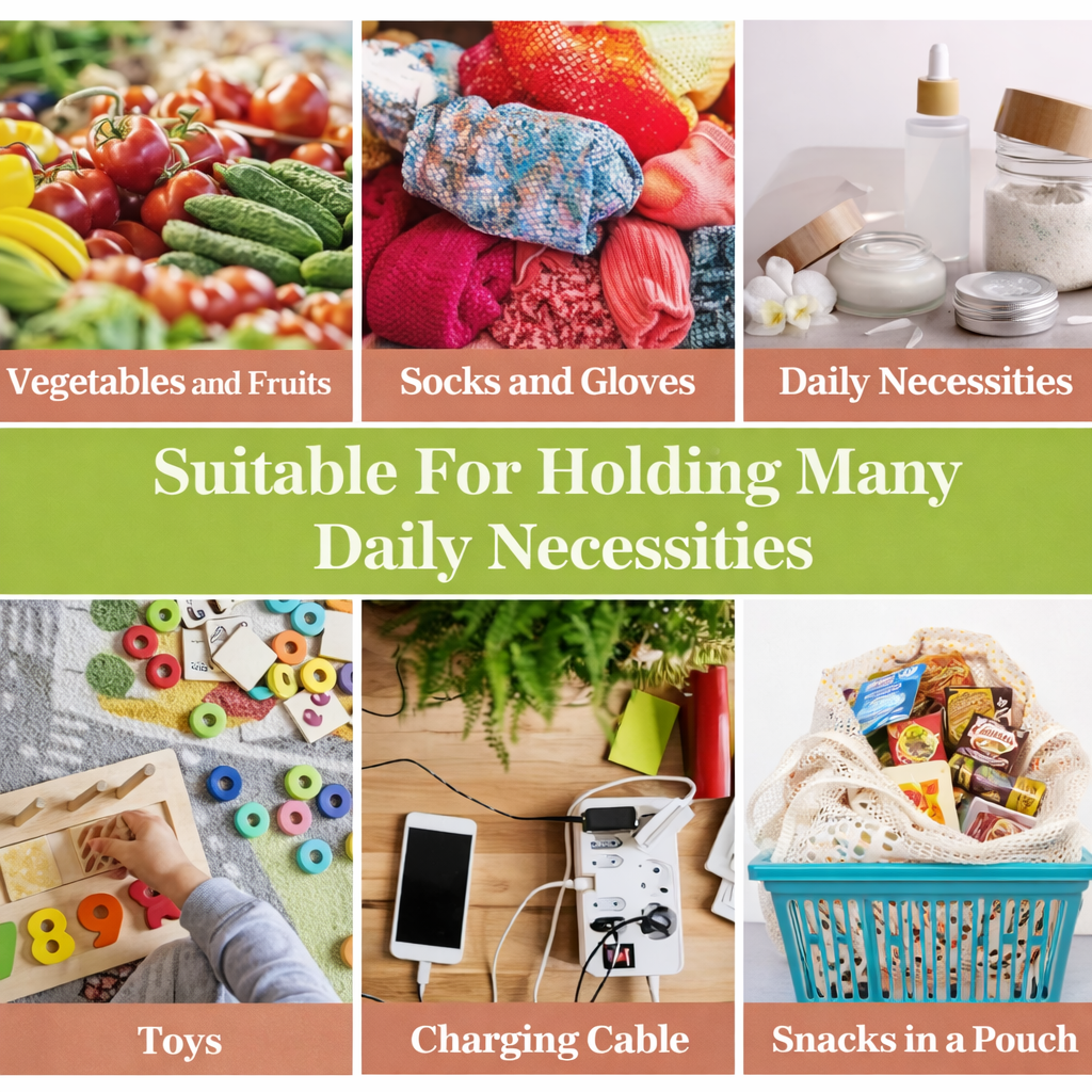 Mesh Bags for Produce, Perfect for Storing Fruits And Vegetables