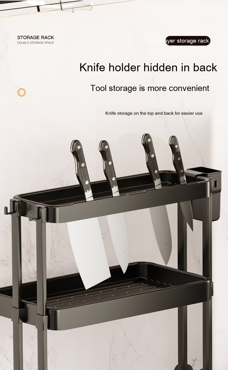 Gewürzregal Organizer für die Küche – Platzsparende Aufbewahrung